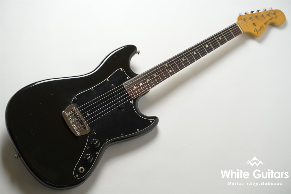 Fender 1978 Musicmaster - Black | White Guitars Online Store