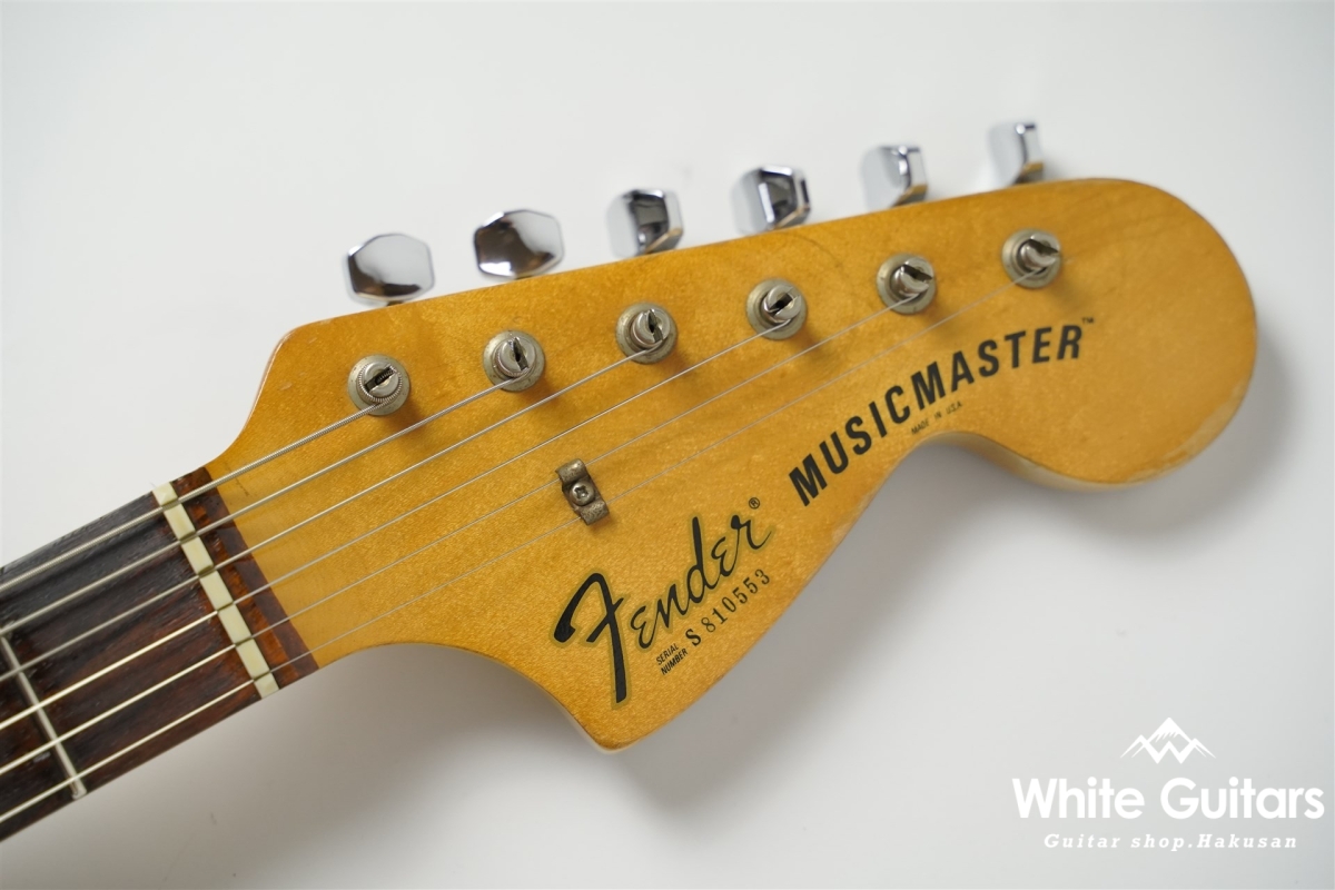 Fender 1978 Musicmaster - Black | White Guitars Online Store