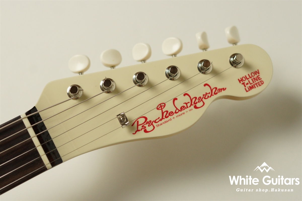 Psychederhythm Hollow T-Line - Sand Cream | White Guitars Online Store