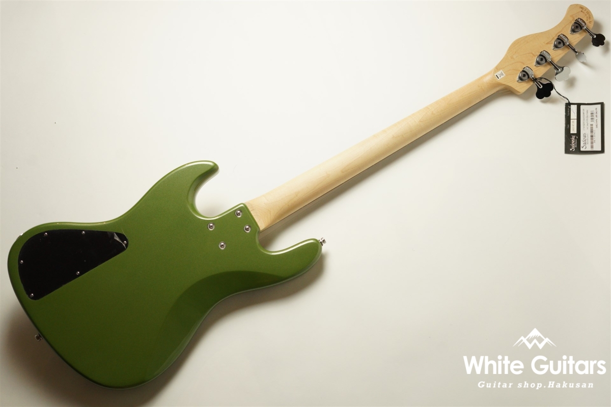 Sadowsky ME 21 HP4 MR - Solid Sage Green High Polish | White