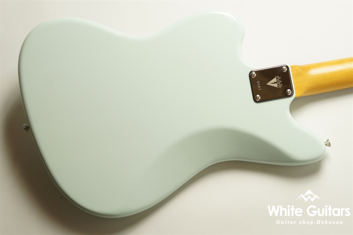 Vanzandt JMV-R2 - Sonic Blue / Matching Head | White Guitars