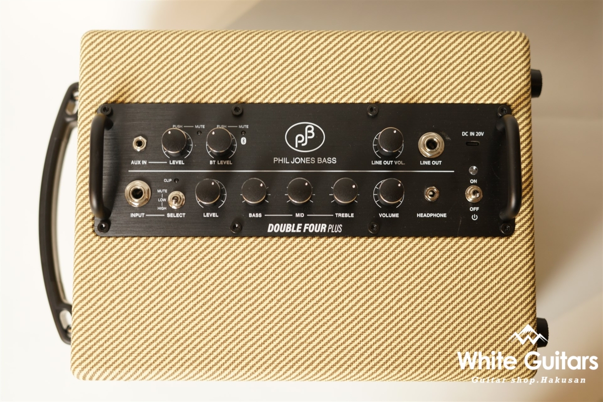 Phil Jones Bass Double Four Plus - Tweed | White Guitars Online Store