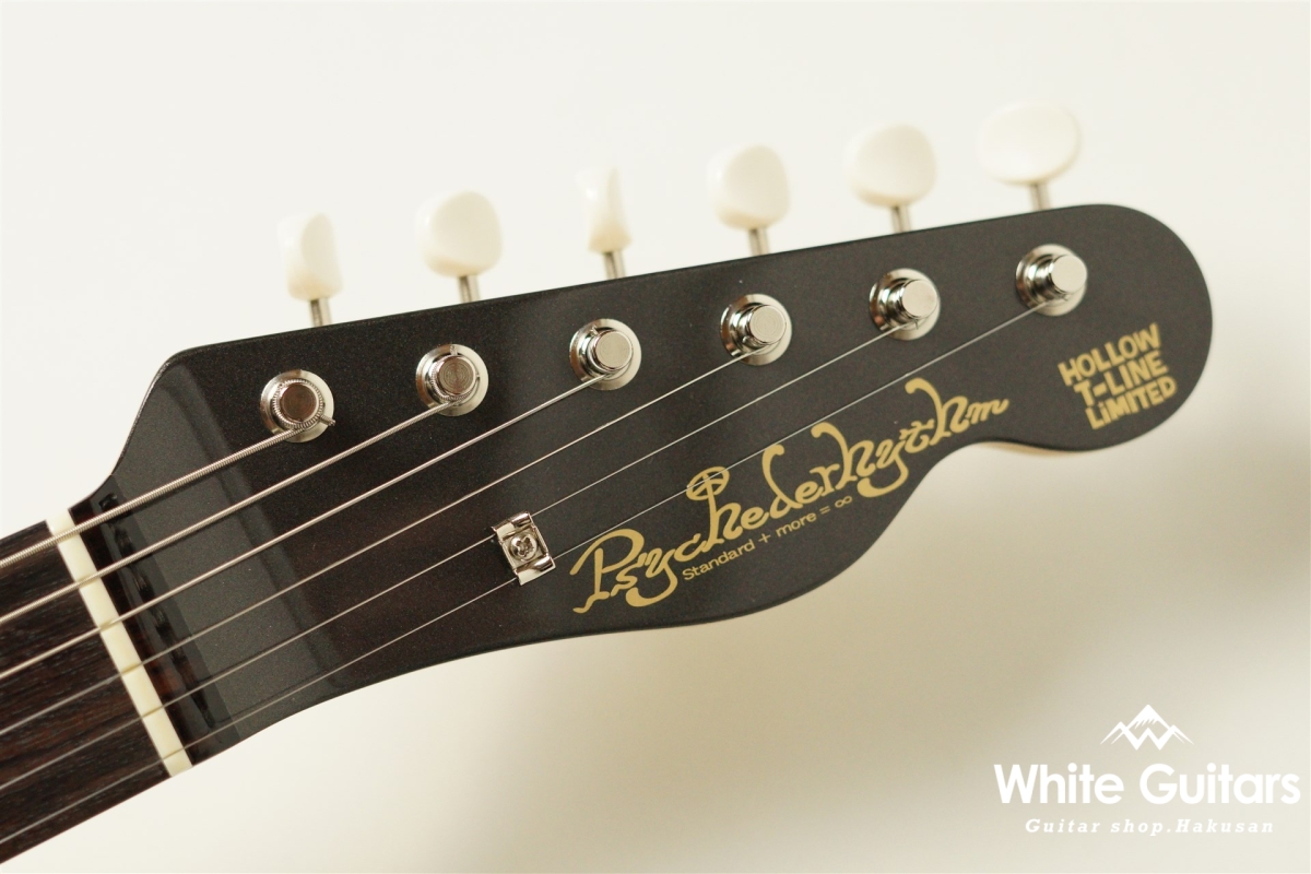 Psychederhythm Hollow T-Line - Metal Gray Metallic | White Guitars 