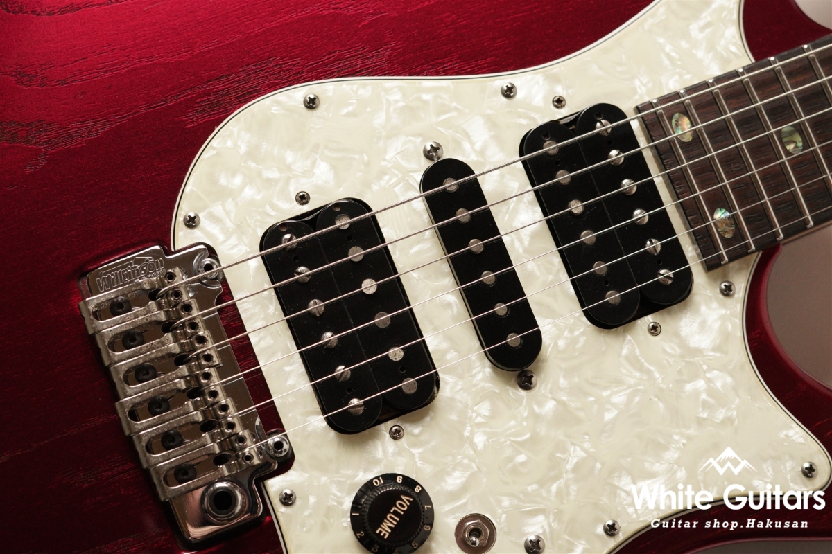 FREEDOM CUSTOM GUITAR RESEARCH Hydra Classic 2-point 24F - 牡丹 | White  Guitars Online Store