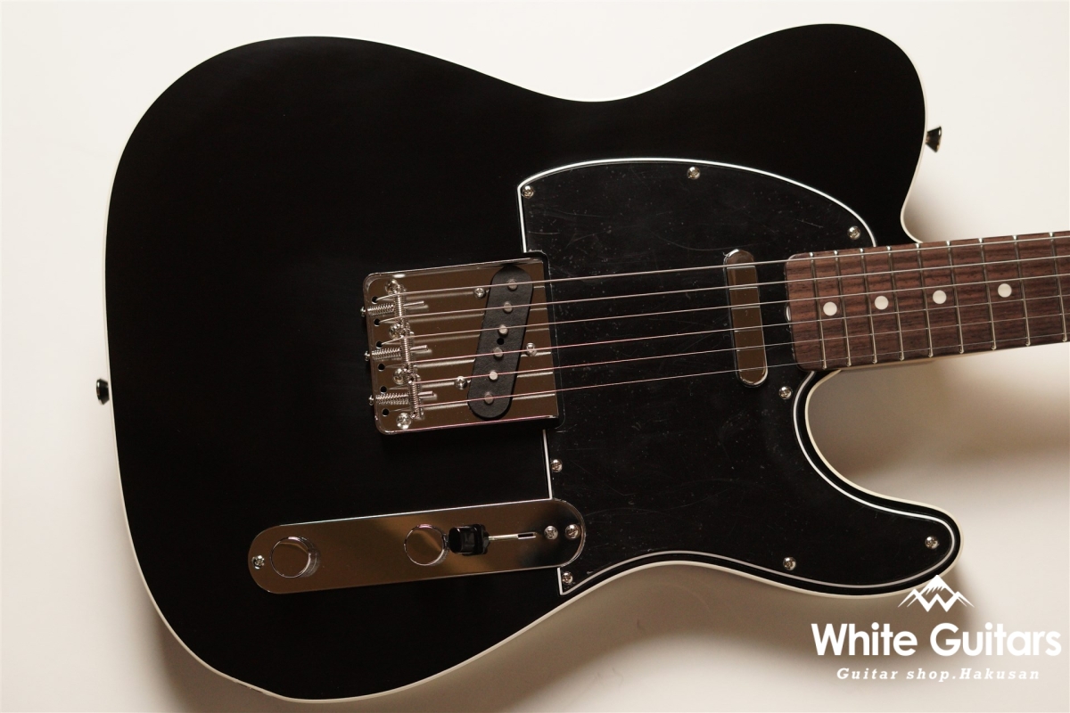 Vanzandt TLV-R2 - Black / Matching Head | White Guitars