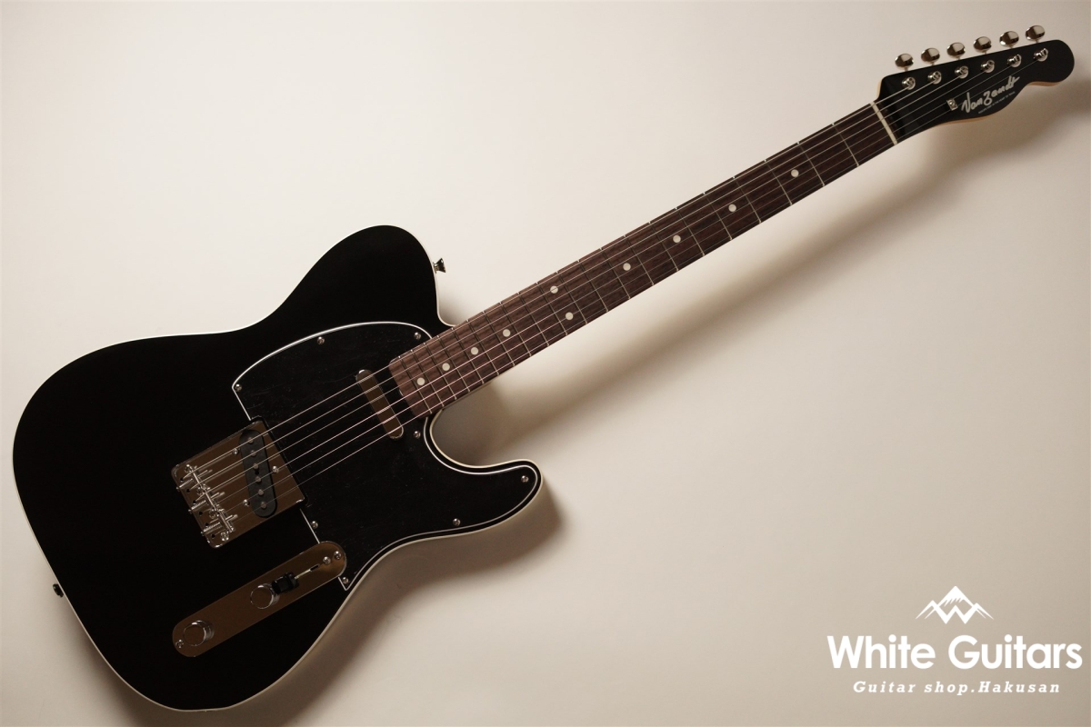 Vanzandt TLV-R2 - Black / Matching Head | White Guitars