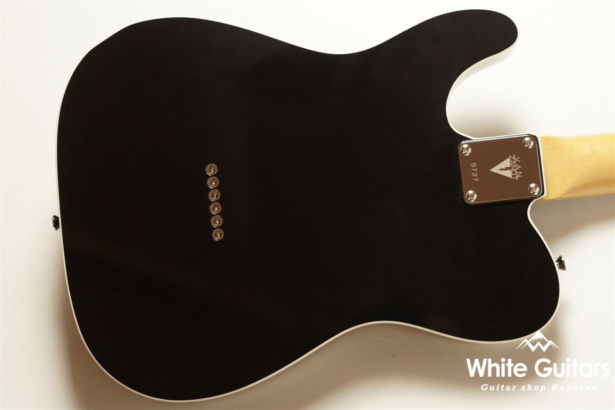 Vanzandt TLV-R2 - Black / Matching Head | White Guitars