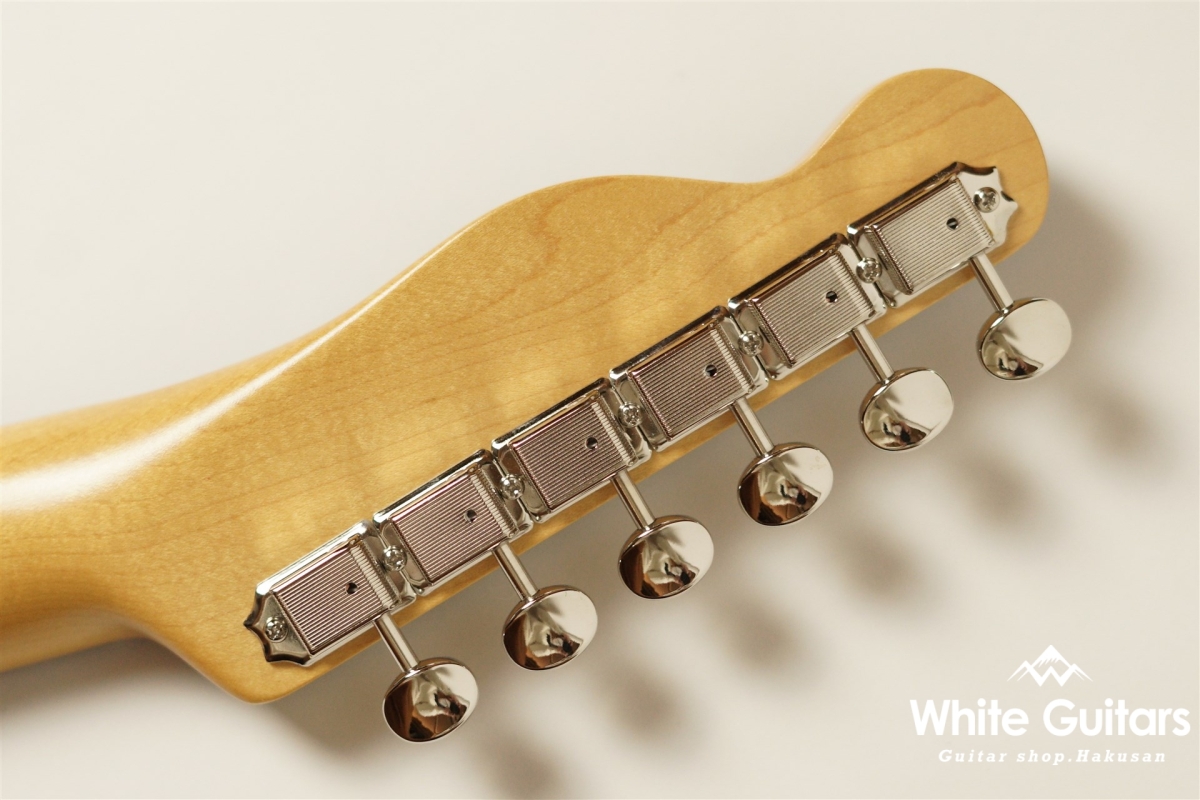 Vanzandt TLV-R2 - Black / Matching Head | White Guitars