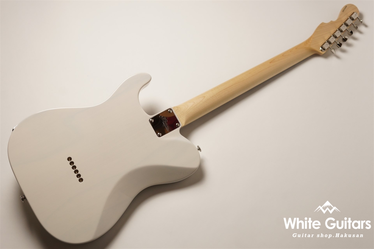 MOMOSE MT2-STD/R - White Blonde / Gold Acryl Pick Guard