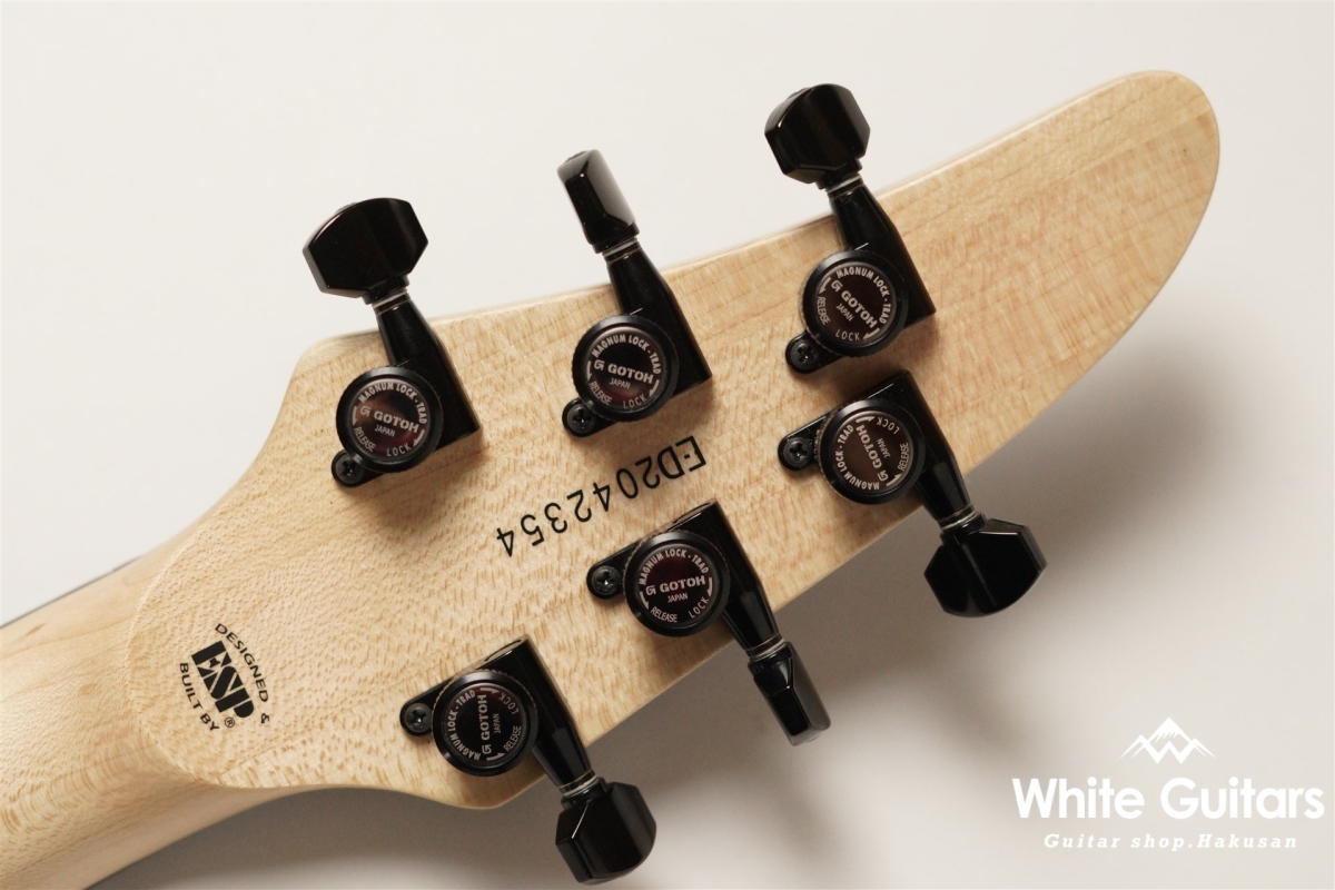 Edwards E-HR6 FIXED Burl Top Ash Black E-HR6-FX/BM | ESP GUITARS