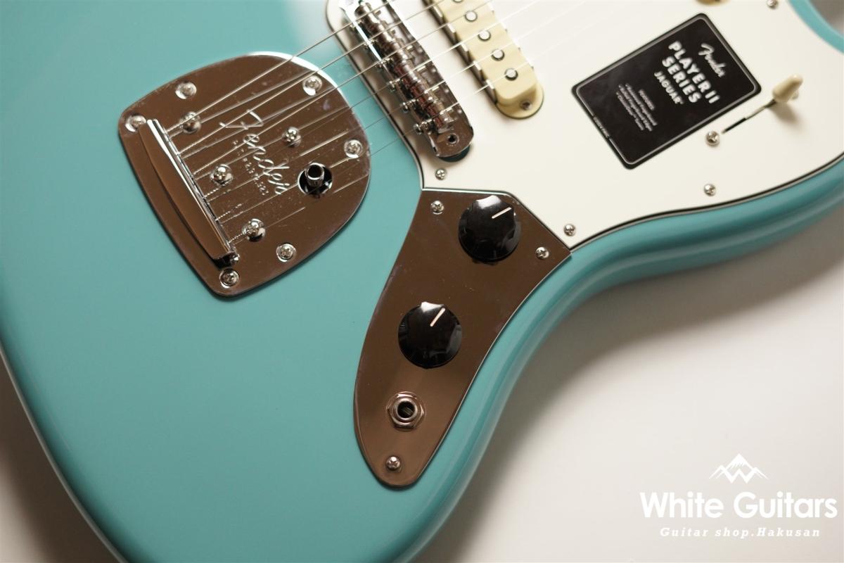 Fender Player II Jaguar - Aquatone Blue | White Guitars