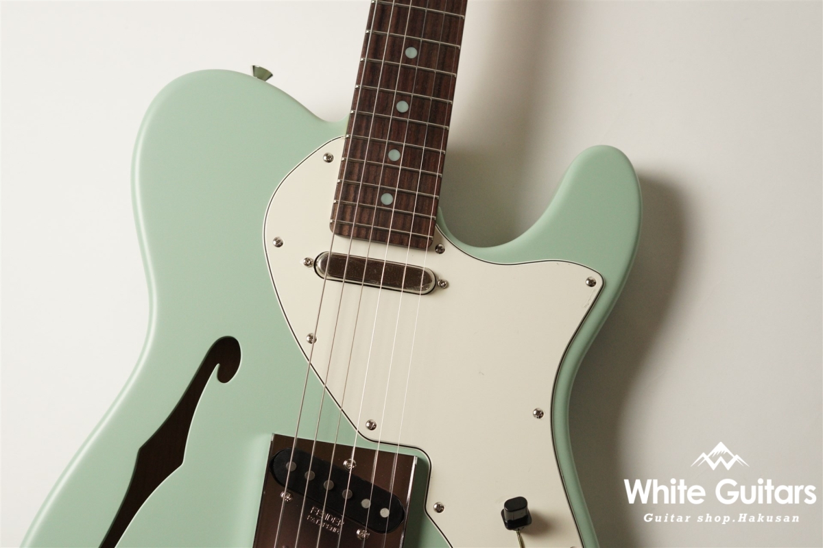 ギター Fender telecaster thinline Kusumi green Fender Japan Limited Kusumi Color Telecaster Thinline Kusumi