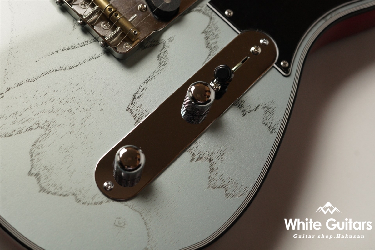 Psychederhythm Standard-T - Zebra Super Platinum Aqua Metallic