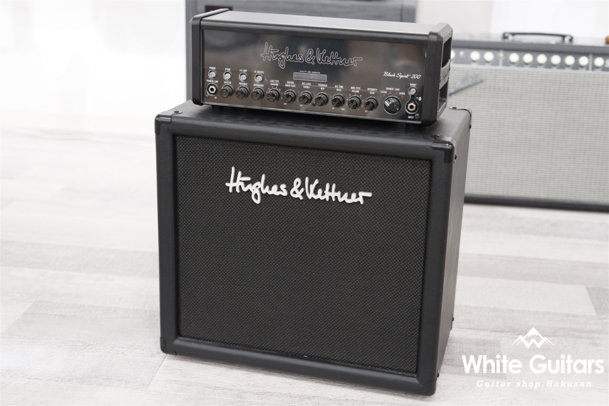 Hughes&Kettner Black Spirit 200 Head + TM 112 Cabinet + FSM432 MKIV MIDI  BOAD | White Guitars Online Store