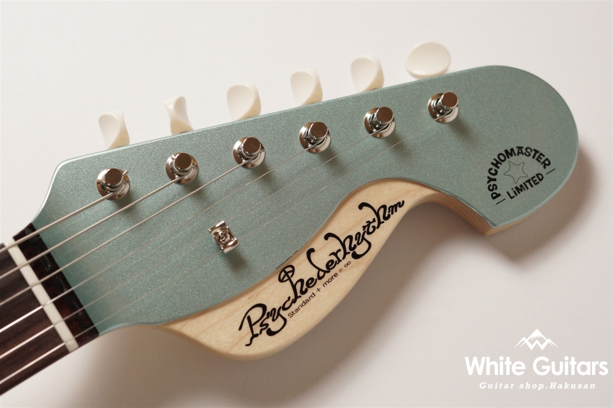 Psychederhythm Psychomaster - Surf Green Metallic | White Guitars