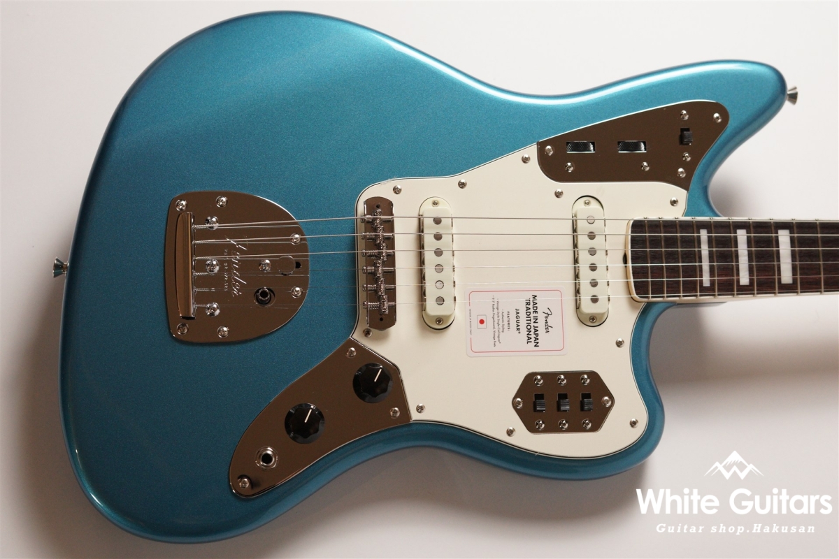 ギター Fender MIJ Traditina II Late60s jaguar Fender Made in Japan Traditional Ⅱ Late '60s Jaguar - BLK
