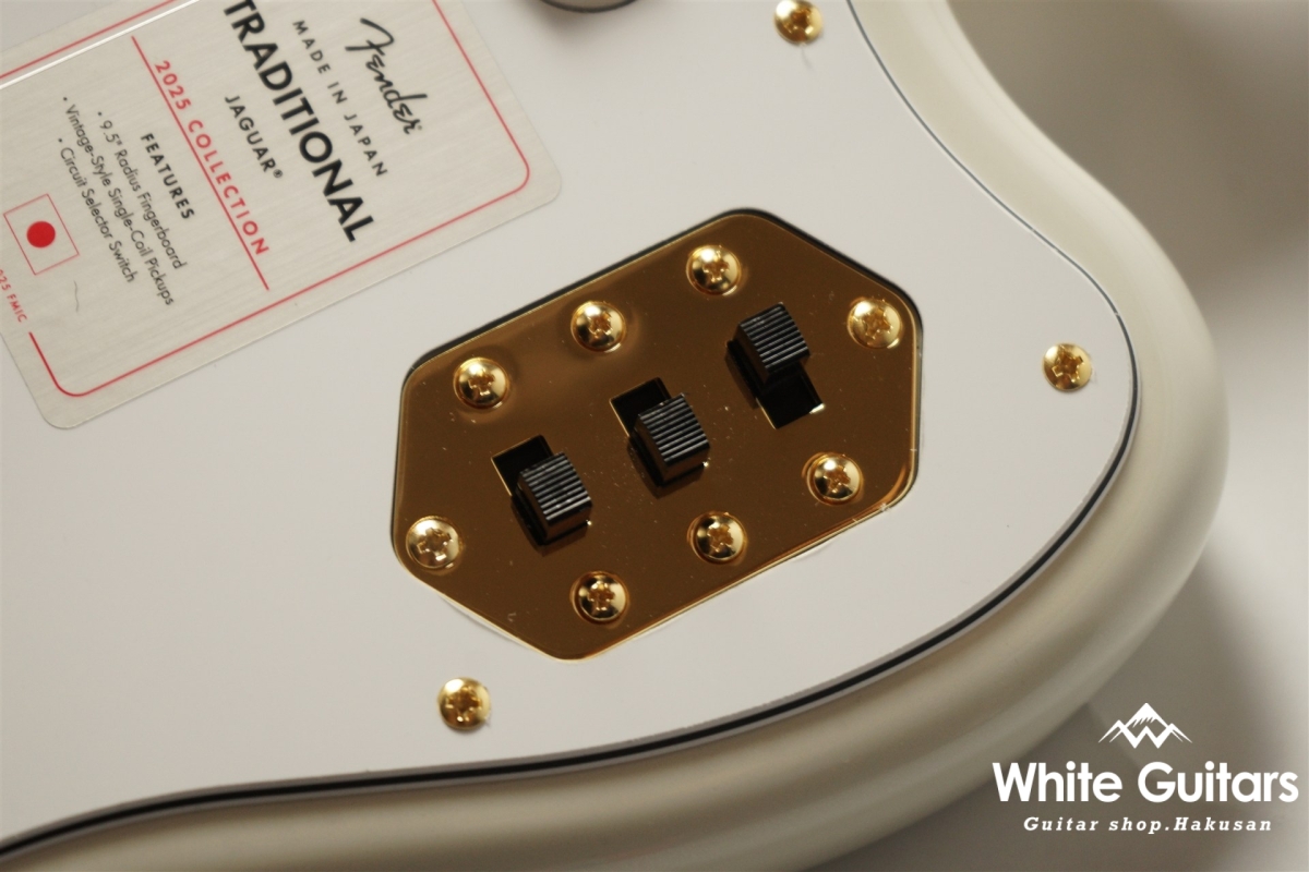 Made in Japan Traditional 2025 collection ’60s Jaguar - White Pearl