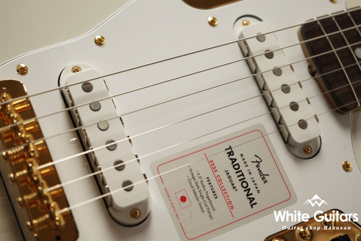 Made in Japan Traditional 2025 collection ’60s Jaguar - White Pearl