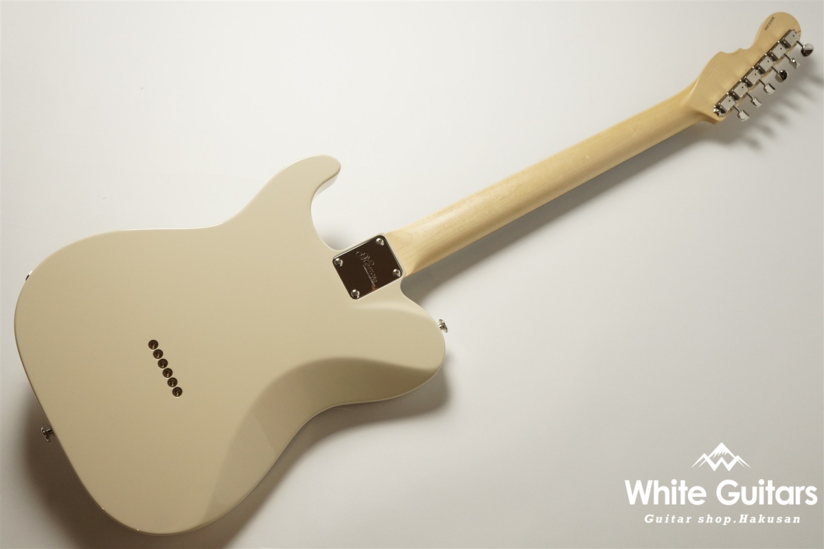 MT1-STD/R - Olympic White / Gold Acryl Pick Guard