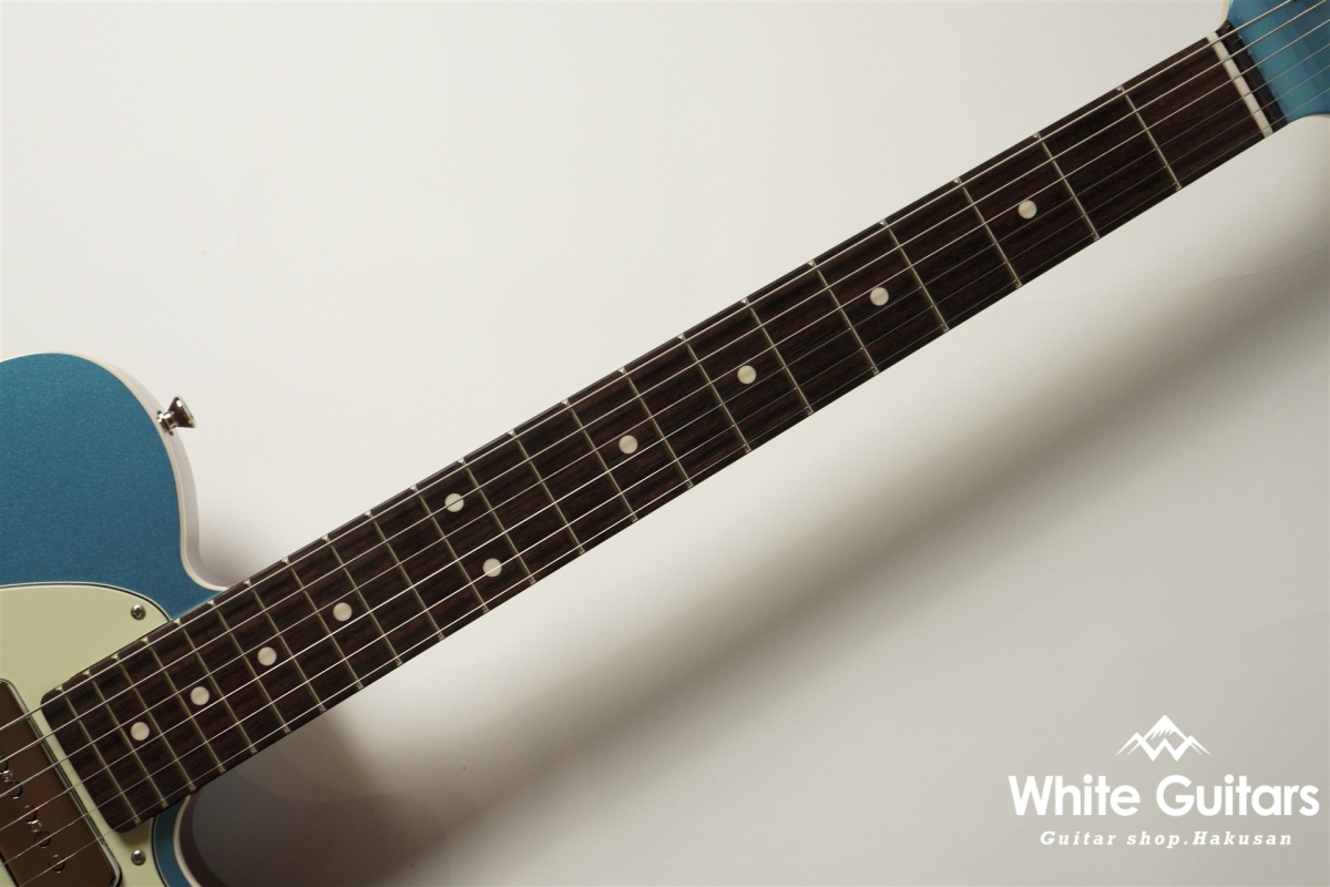 Psychederhythm Standard-T - Fast Blue Metallic | White