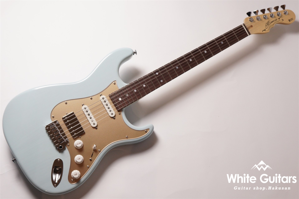 MOMOSE MC2-MV/R - Sonic Blue Blonde / Gold Acrylic PG | White