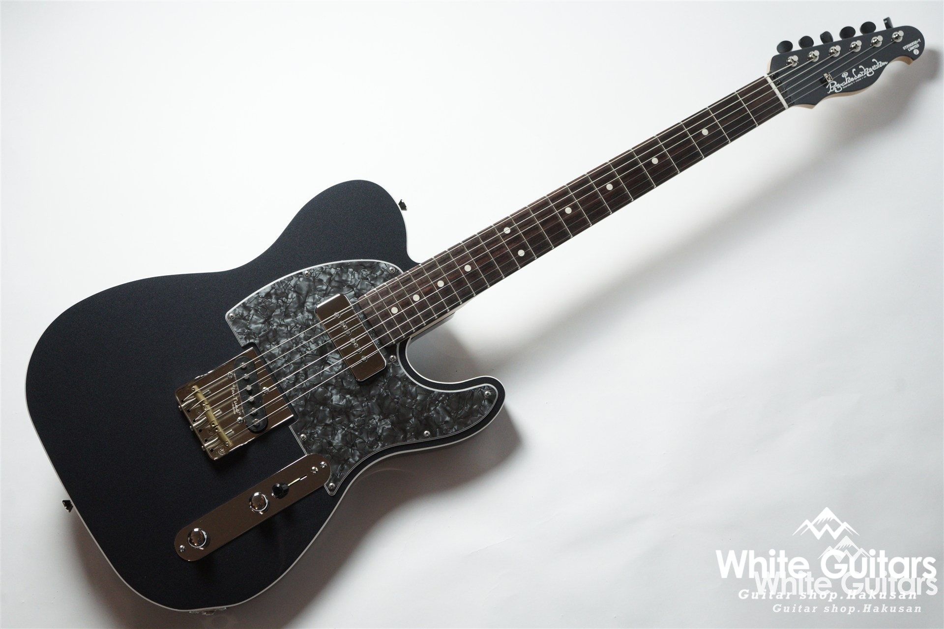Psychederhythm Standard-T - Chrome Gray Metallic | White Guitars