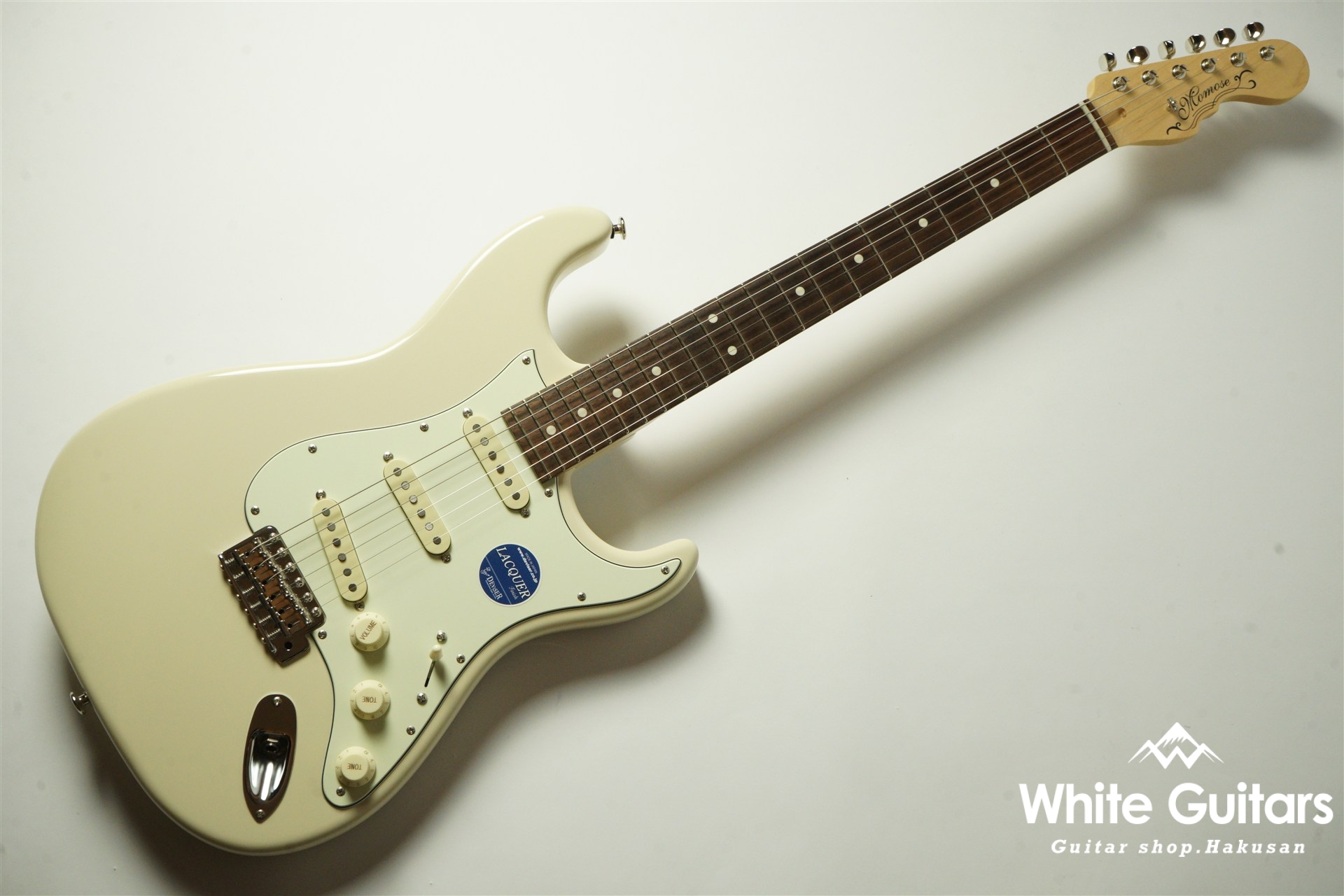 MOMOSE MC1-STD/R - Olympic White | White Guitars Online Store