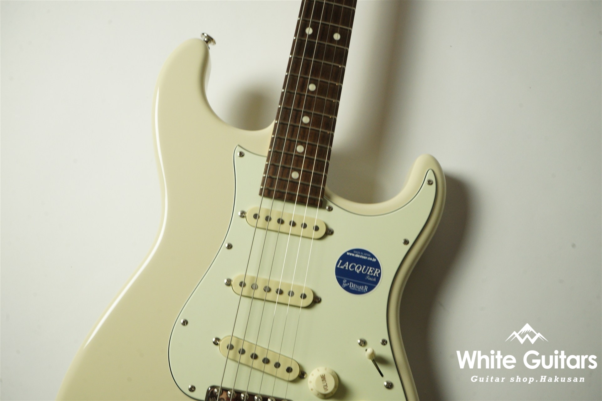 MOMOSE MC1-STD/R - Olympic White | White Guitars Online Store
