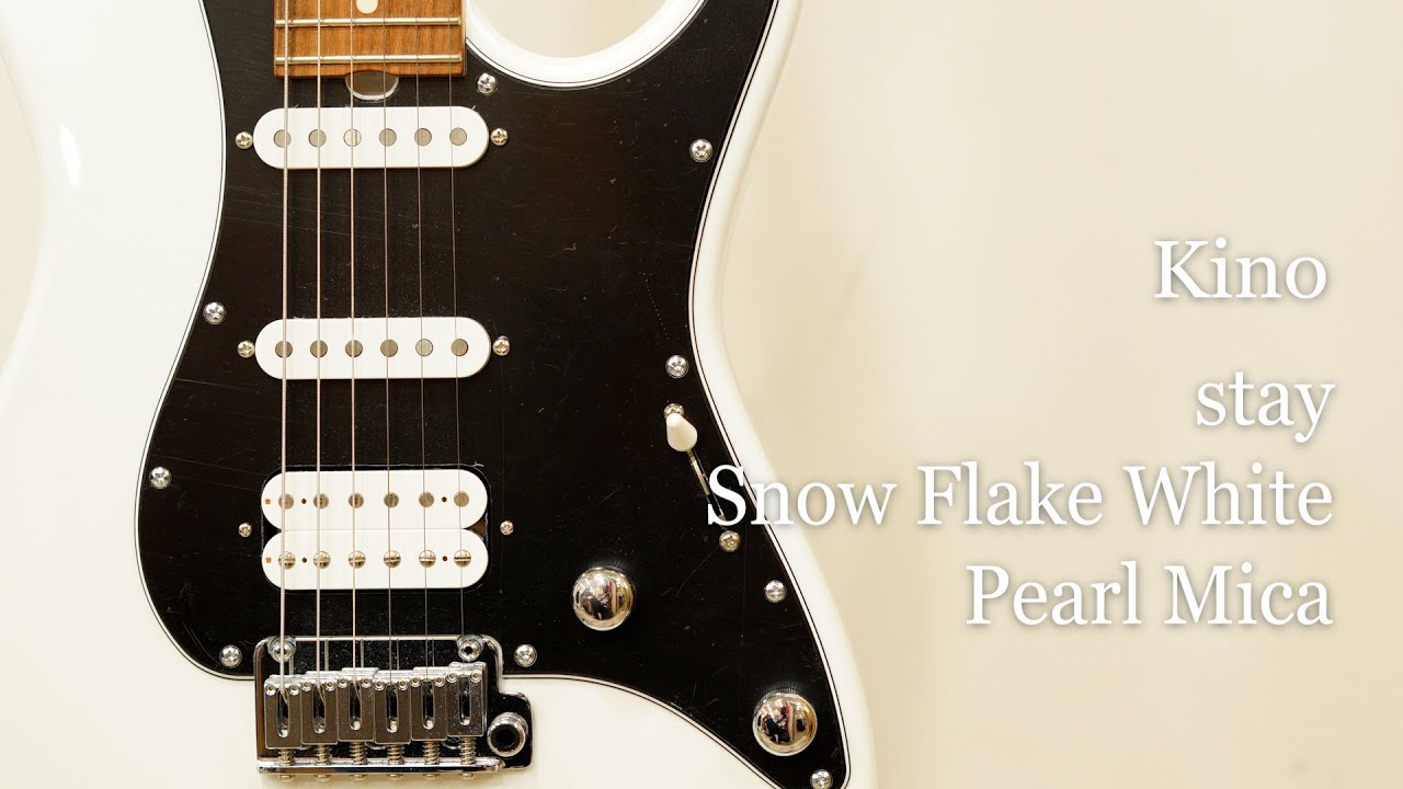 stay - Snow Flake White Pearl Mica