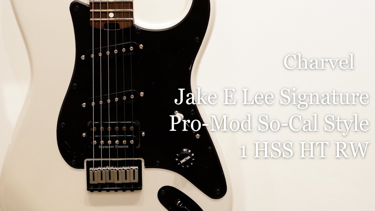 Jake E Lee Signature Pro-Mod So-Cal Style 1 HSS HT RW