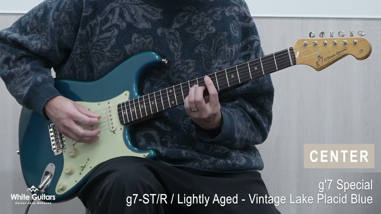 g7-ST/R / Lightly Aged - Vintage Lake Placid Blue
