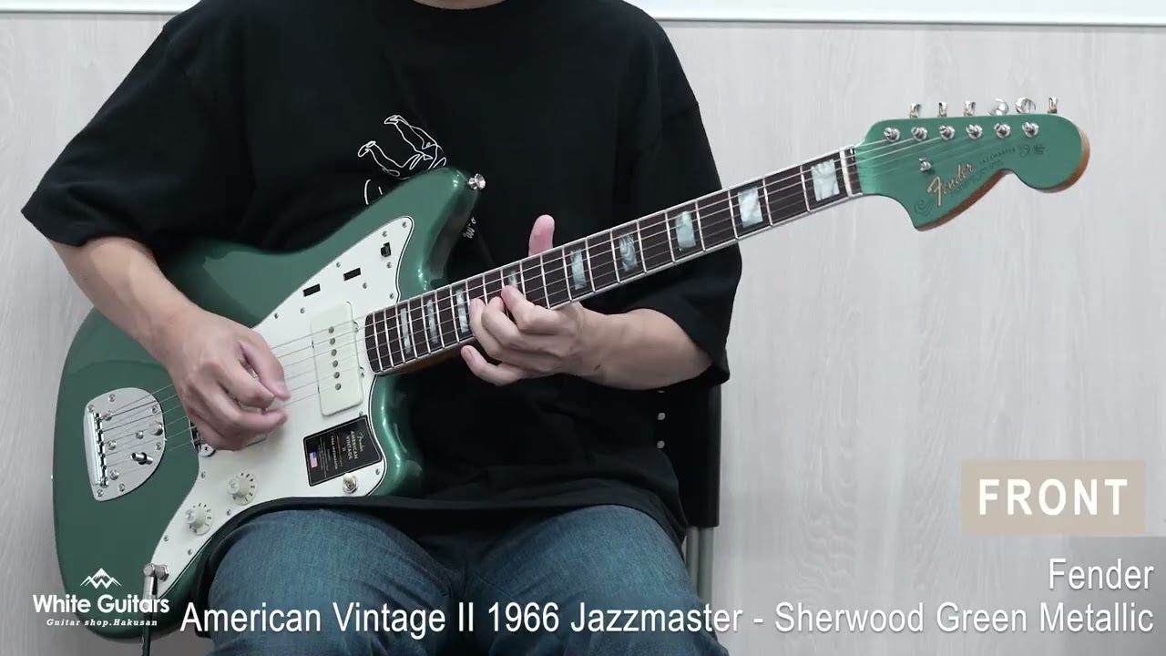 Fender American Vintage II 1966 Jazzmaster - Sherwood Green