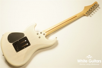 Liquid - See-through Metallic White Burst