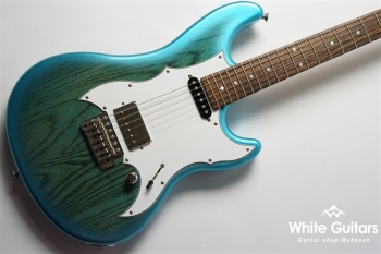 Liquid See-through Metric Blue Burst