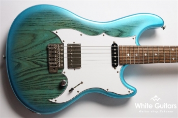 Liquid See-through Metric Blue Burst