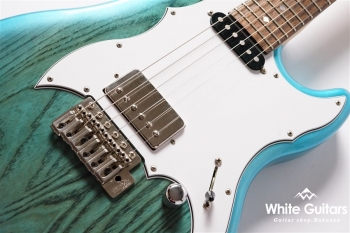 Liquid See-through Metric Blue Burst