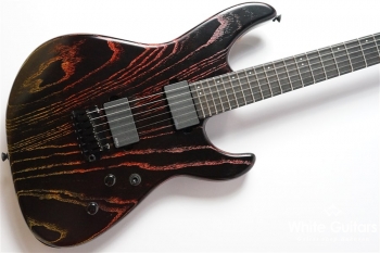 JA-STER Custom - Metallic Red to Yellow on Black Background