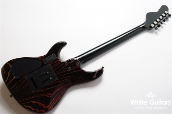 JA-STER Custom - Metallic Red to Yellow on Black Background