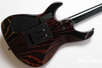 JA-STER Custom - Metallic Red to Yellow on Black Background