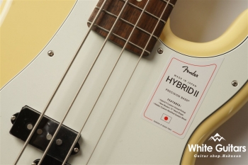 2021 Collection Made in Japan Hybrid II Precision Bass - Vintage White