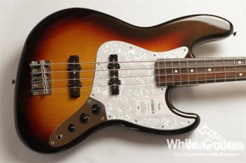 2021 Collection Made in Japan Hybrid II Jazz Bass - Metallic 3-Color Sunburst