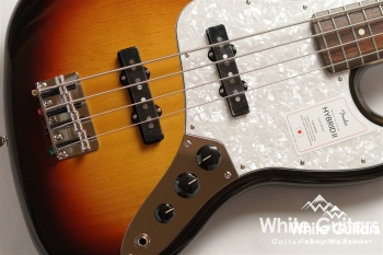 2021 Collection Made in Japan Hybrid II Jazz Bass - Metallic 3-Color Sunburst