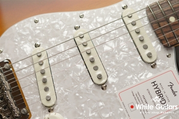  2021 Collection Made in Japan Hybrid II Stratocaster- Metallic 3-Color Sunburst