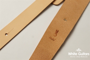 Plain Leather - Natural & Oval Studs