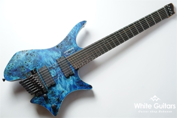 ギター Strandberg J7 Standard Poplar Burl Top strandberg Boden J7 Tremolo Custom Poplar Burl/Swamp Ash