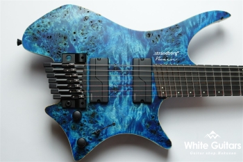 ギター Strandberg J7 Standard Poplar Burl Top Boden J7 Standard Poplar Burl 