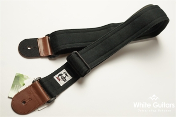 Guitar Strap Sweat Nylon - Black / Charcoal