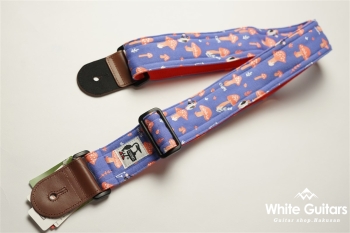 Guitar Strap Sweat Nylon - Mushroom