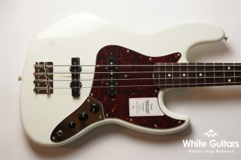Made in Japan Traditional 60s Jazz Bass -  Olympic White