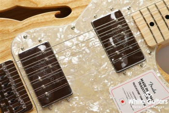 Made in Japan Traditional 70s Telecaster Thinline - Natural